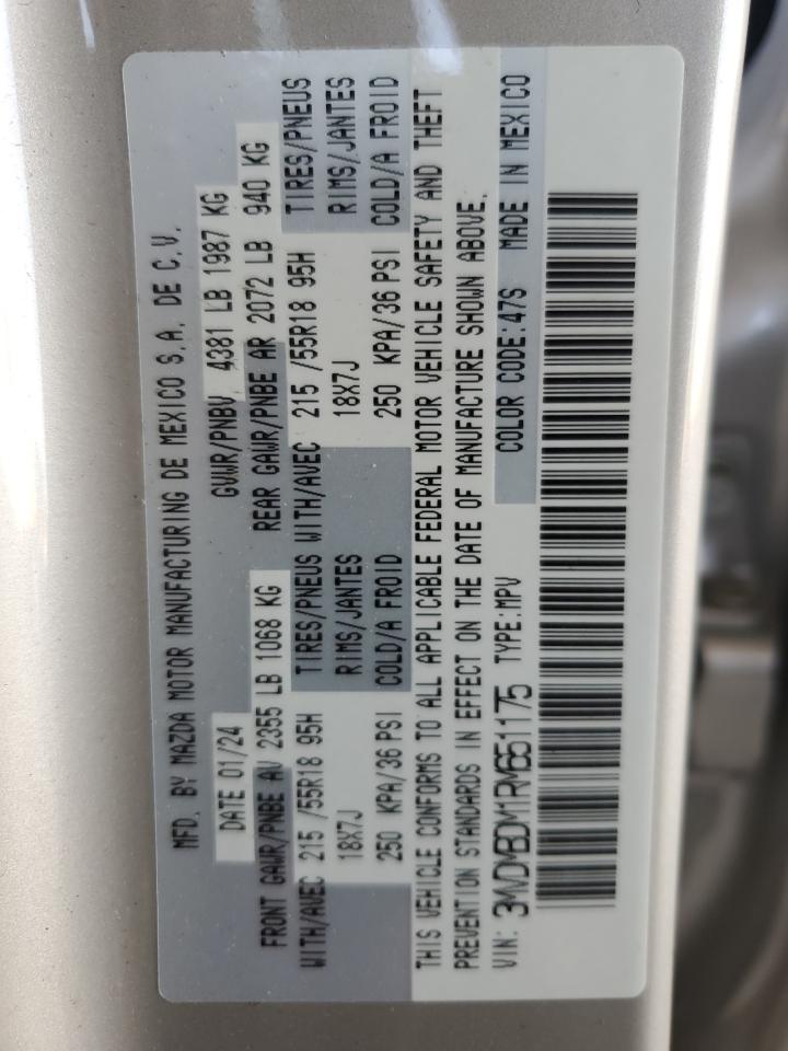 2024 MAZDA CX-30 PREMIUM VIN:3MVDMBDM1RM651175