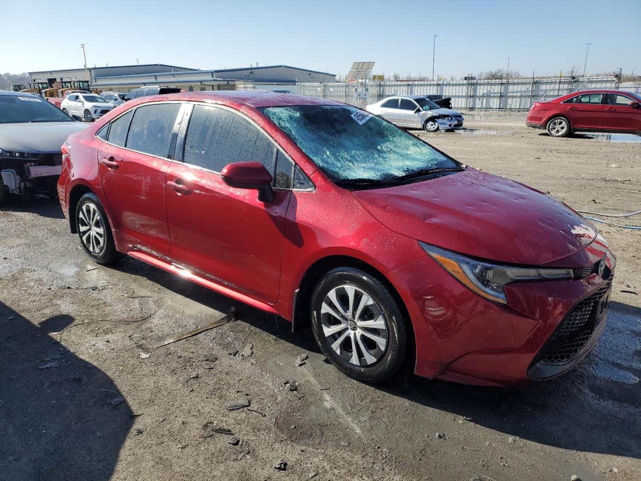 2022 TOYOTA COROLLA LE VIN:JTDEAMDE5NJ059644