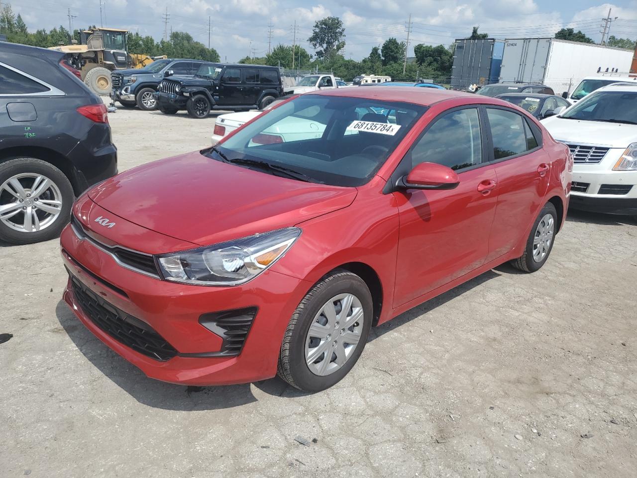 2023 KIA RIO LX VIN:3KPA24AD7PE607814