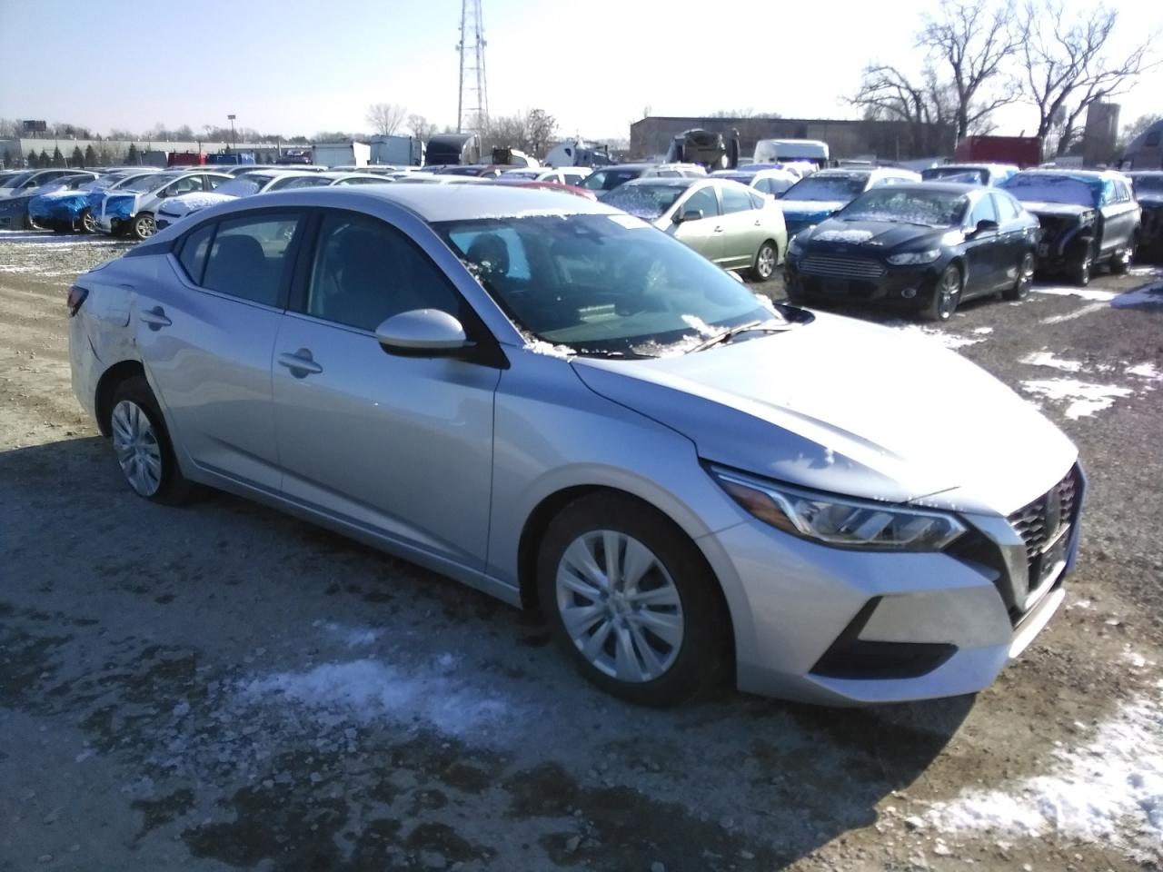 2022 NISSAN SENTRA S VIN:3N1AB8BV8NY236529