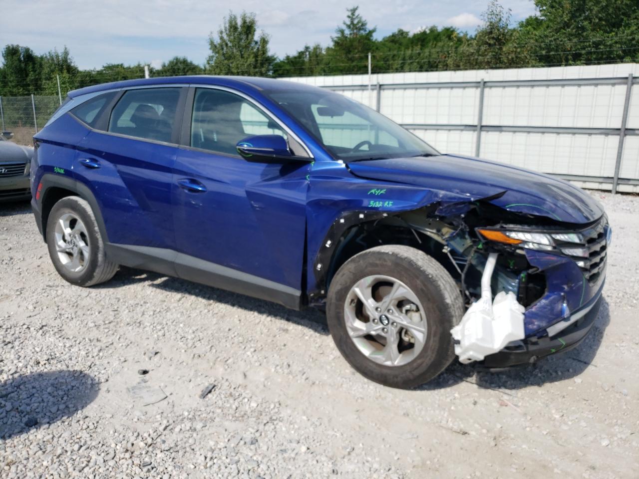 2022 HYUNDAI TUCSON SE VIN:5NMJA3AE4NH087115