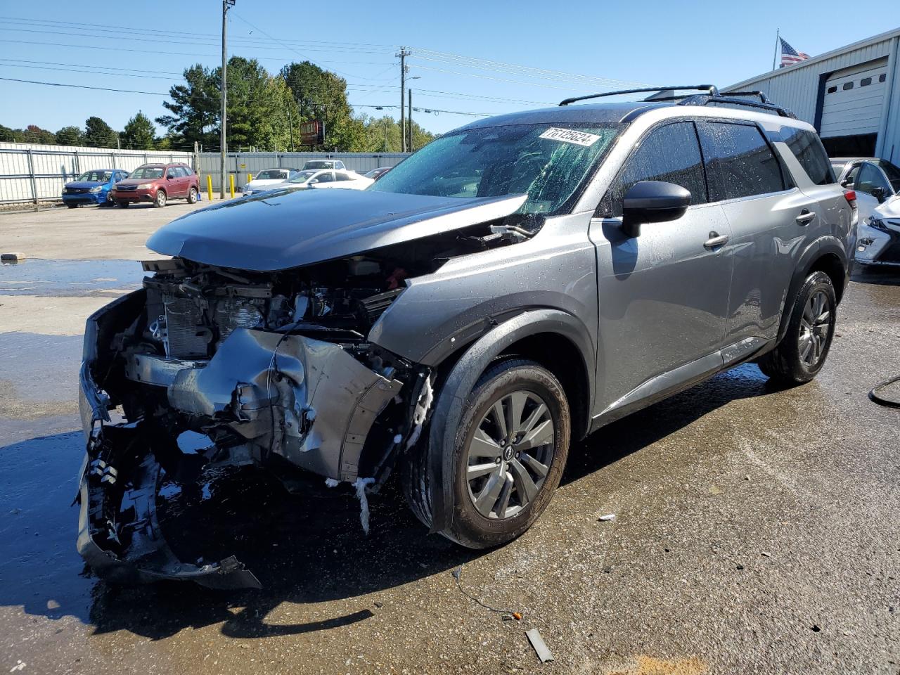 2022 NISSAN PATHFINDER SV VIN:5N1DR3BC8NC247915