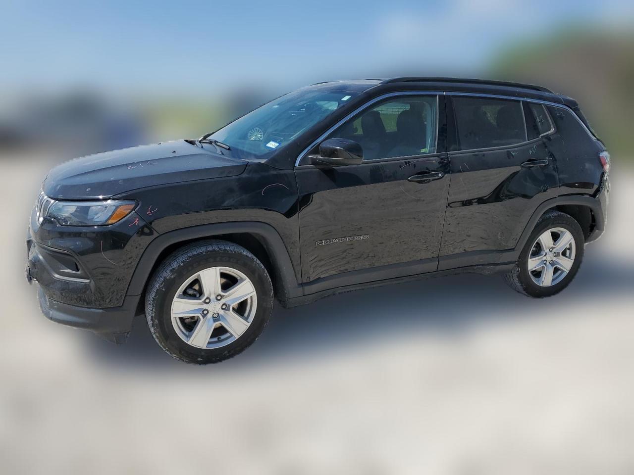 2022 JEEP COMPASS LATITUDE VIN:3C4NJCBB7NT138020