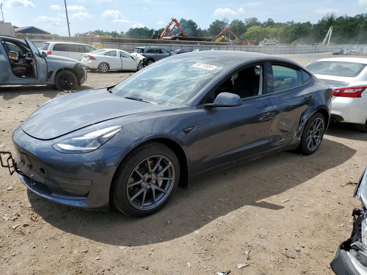 2023 TESLA MODEL 3  VIN:5YJ3E1EA1PF653390