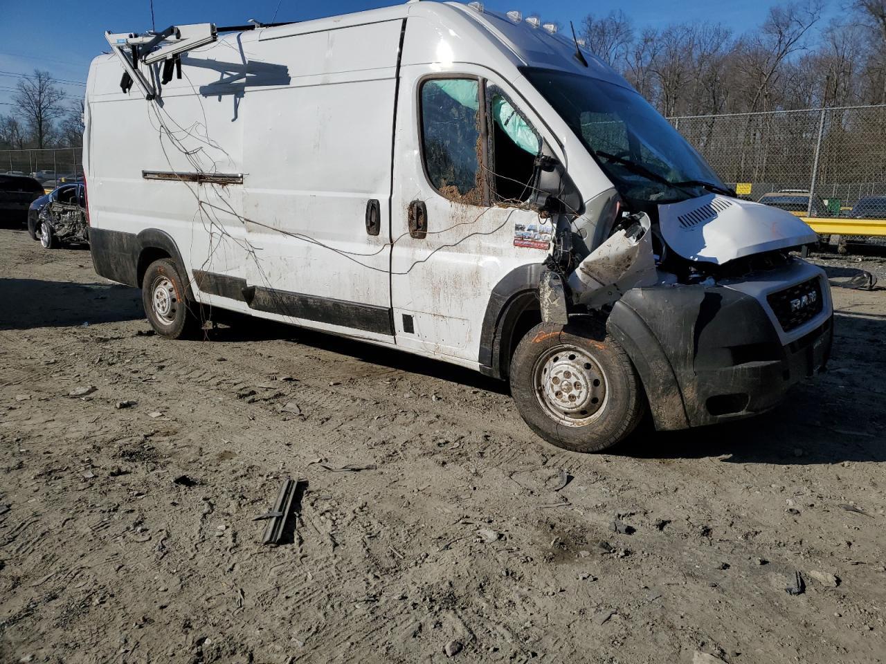 2022 RAM PROMASTER 3500 3500 HIGH VIN:3C6MRVJG9NE137461