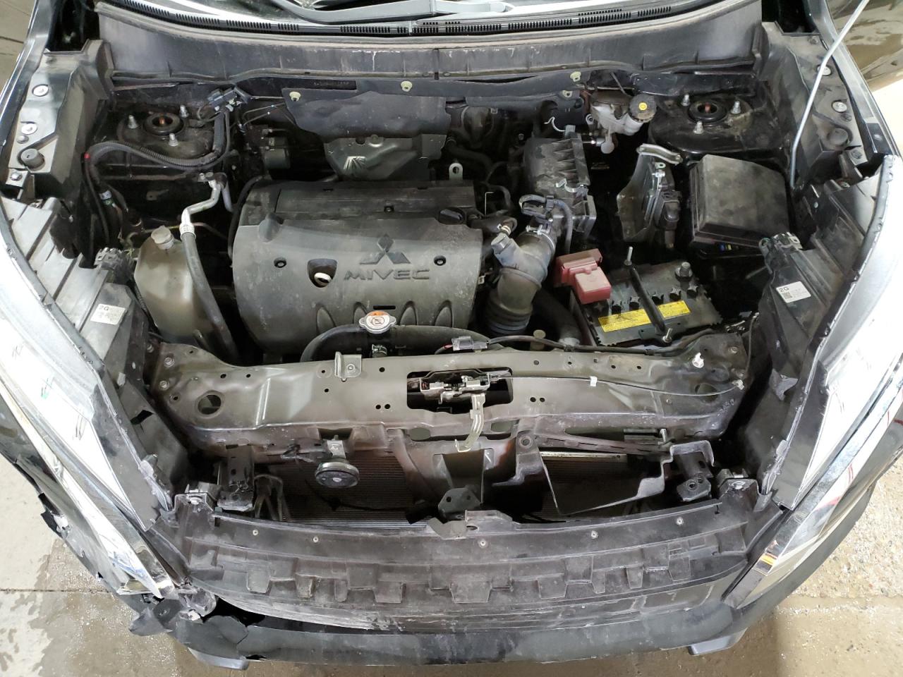 2022 MITSUBISHI OUTLANDER SPORT ES VIN:JA4ARUAUXNU011889