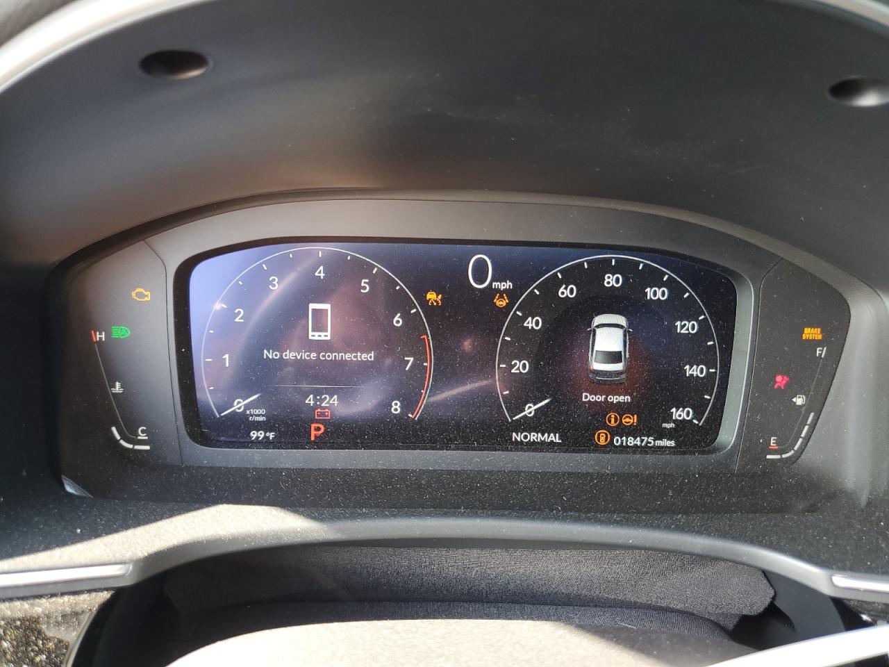 2023 HONDA CIVIC TOURING VIN:2HGFE1F90PH318716