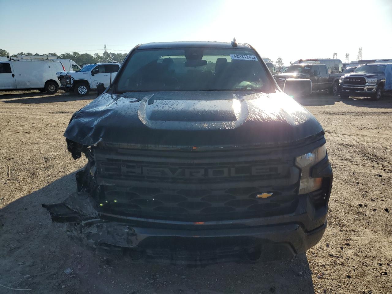 2022 CHEVROLET SILVERADO K1500 CUSTOM VIN:1GCPDBEK9NZ524775