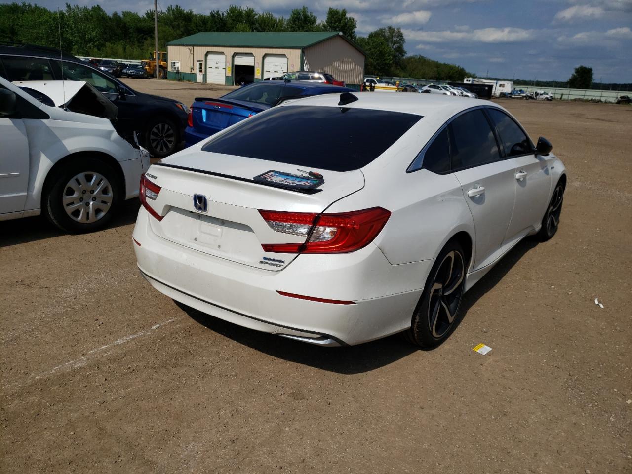 2022 HONDA ACCORD HYBRID SPORT VIN:1HGCV3F27NA010584