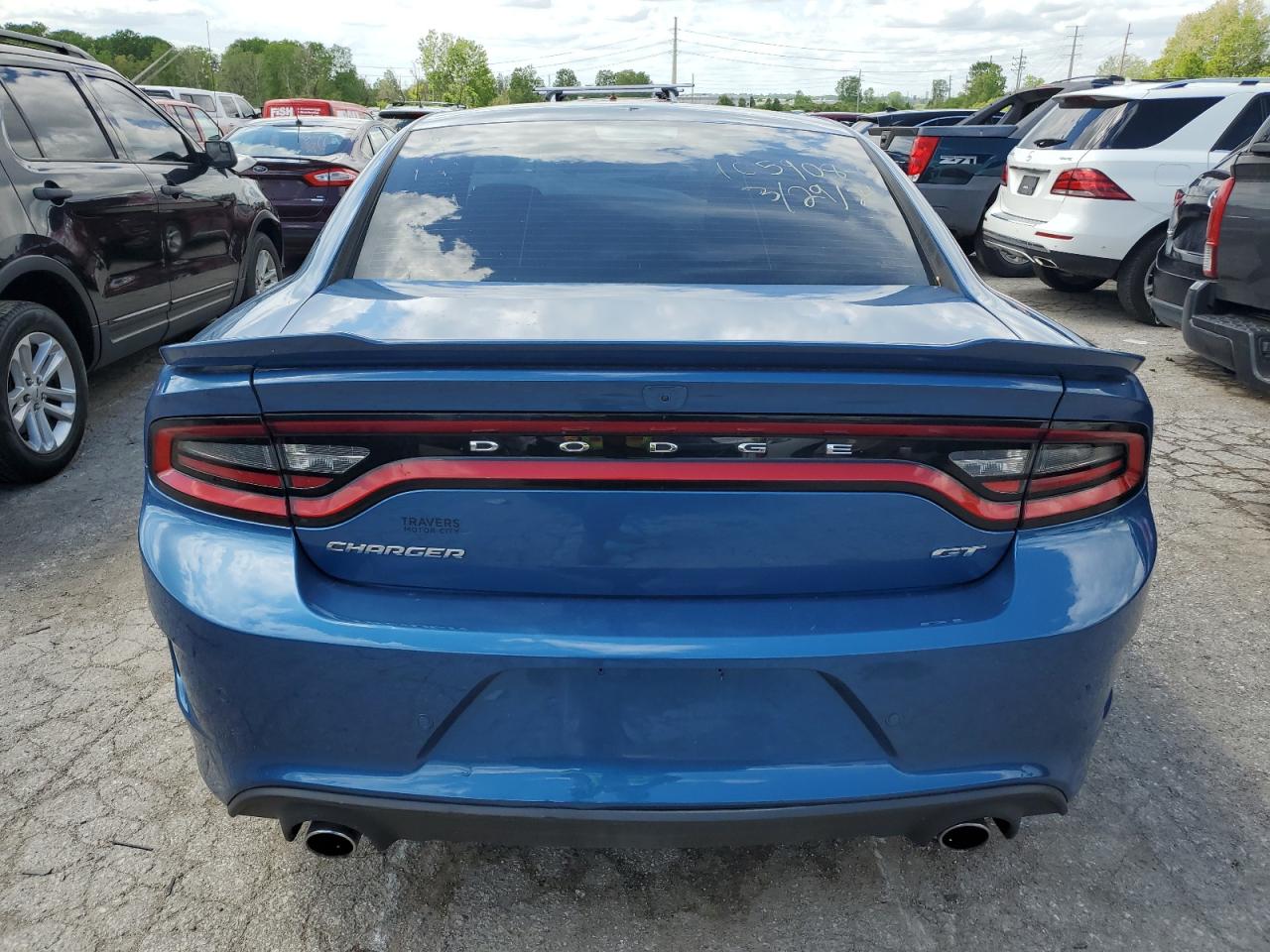 2022 DODGE CHARGER GT VIN:2C3CDXHG1NH183315