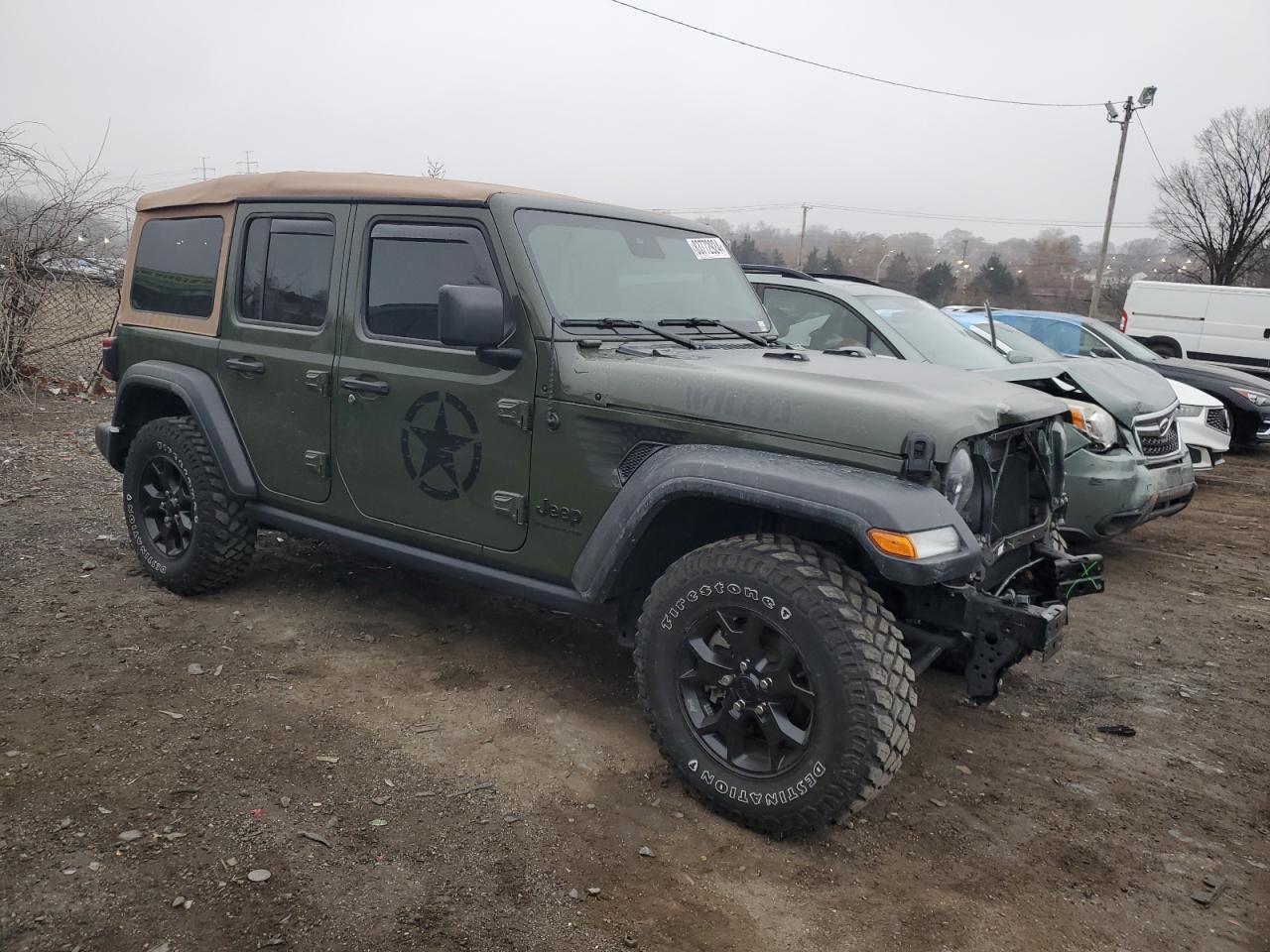 2023 JEEP WRANGLER SPORT VIN:1C4HJXDG1PW504242