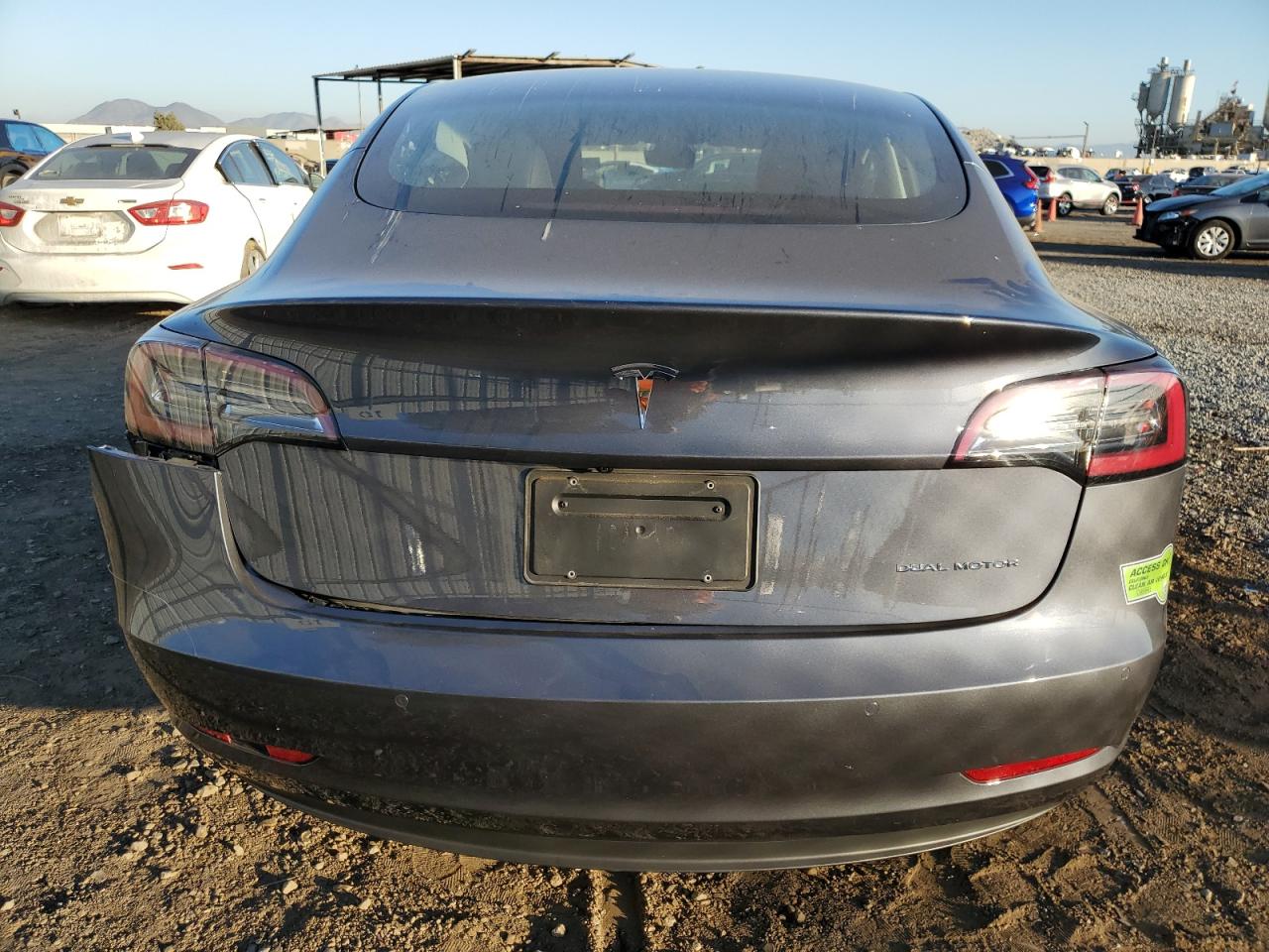 2022 TESLA MODEL 3  VIN:5YJ3E1EB5NF361750