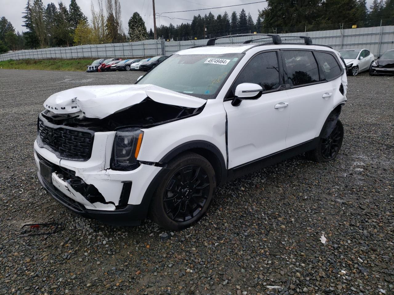 2022 KIA TELLURIDE SX VIN:5XYP5DHC9NG221829