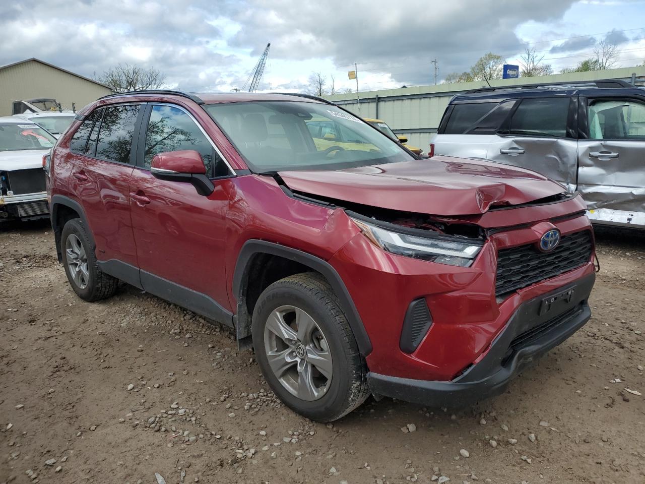 2022 TOYOTA RAV4 XLE VIN:4T3RWRFV5NU068388