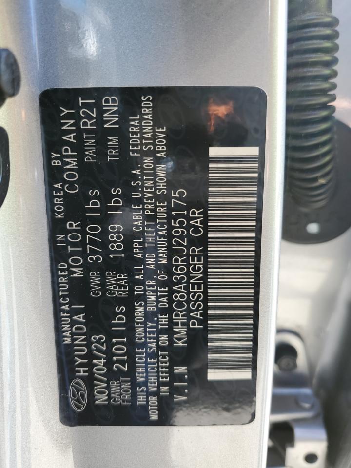 2024 HYUNDAI VENUE SEL VIN:KMHRC8A36RU295175