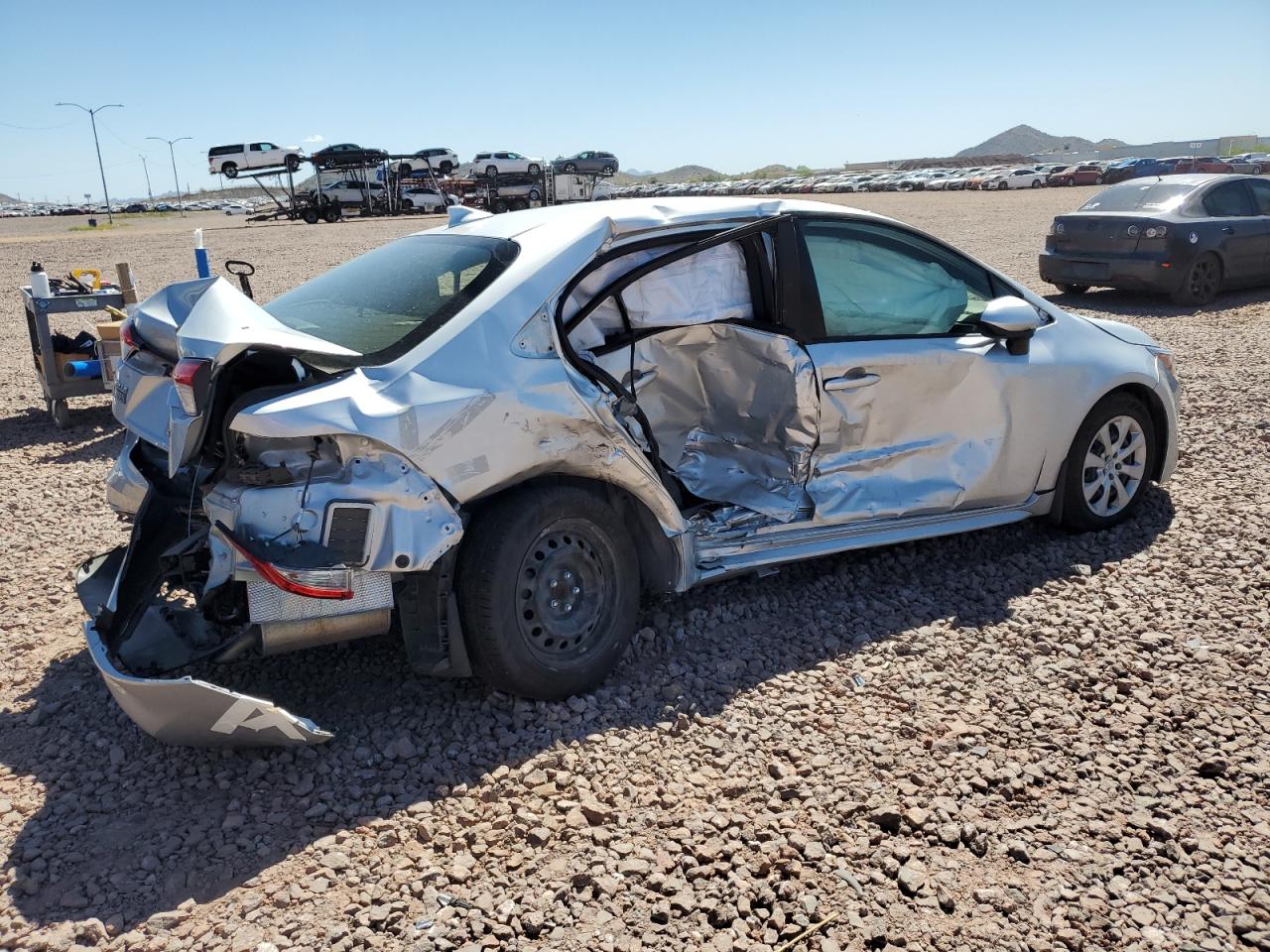 2022 TOYOTA COROLLA LE VIN:JTDEPMAE2NJ194700