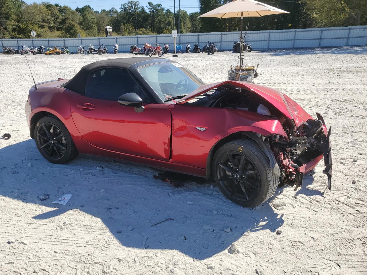 2022 MAZDA MX-5 MIATA CLUB VIN:JM1NDAC70N0504256