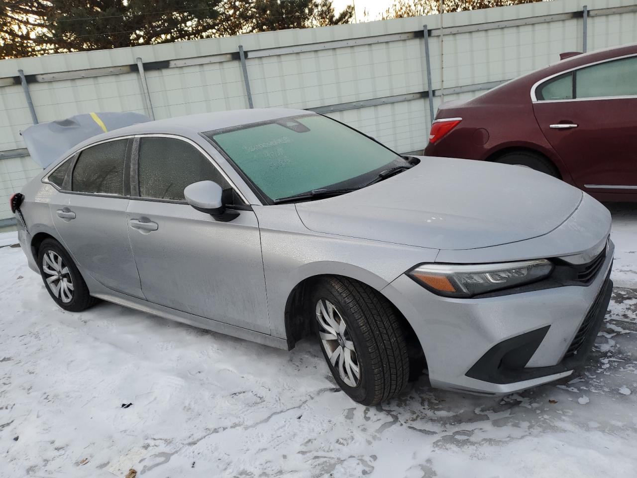 2022 HONDA CIVIC LX VIN:2HGFE2F28NH523657