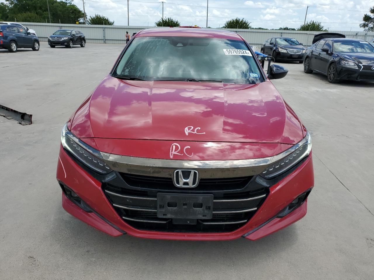 2022 HONDA ACCORD SPORT SE VIN:1HGCV1F46NA026815