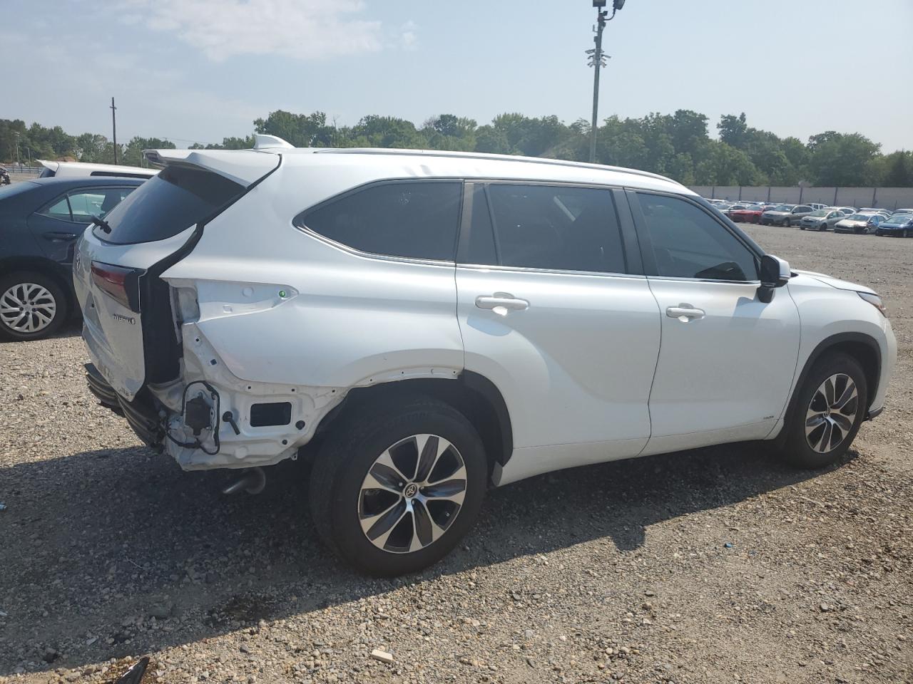 2023 TOYOTA HIGHLANDER HYBRID XLE VIN:5TDKBRCH8PS562356