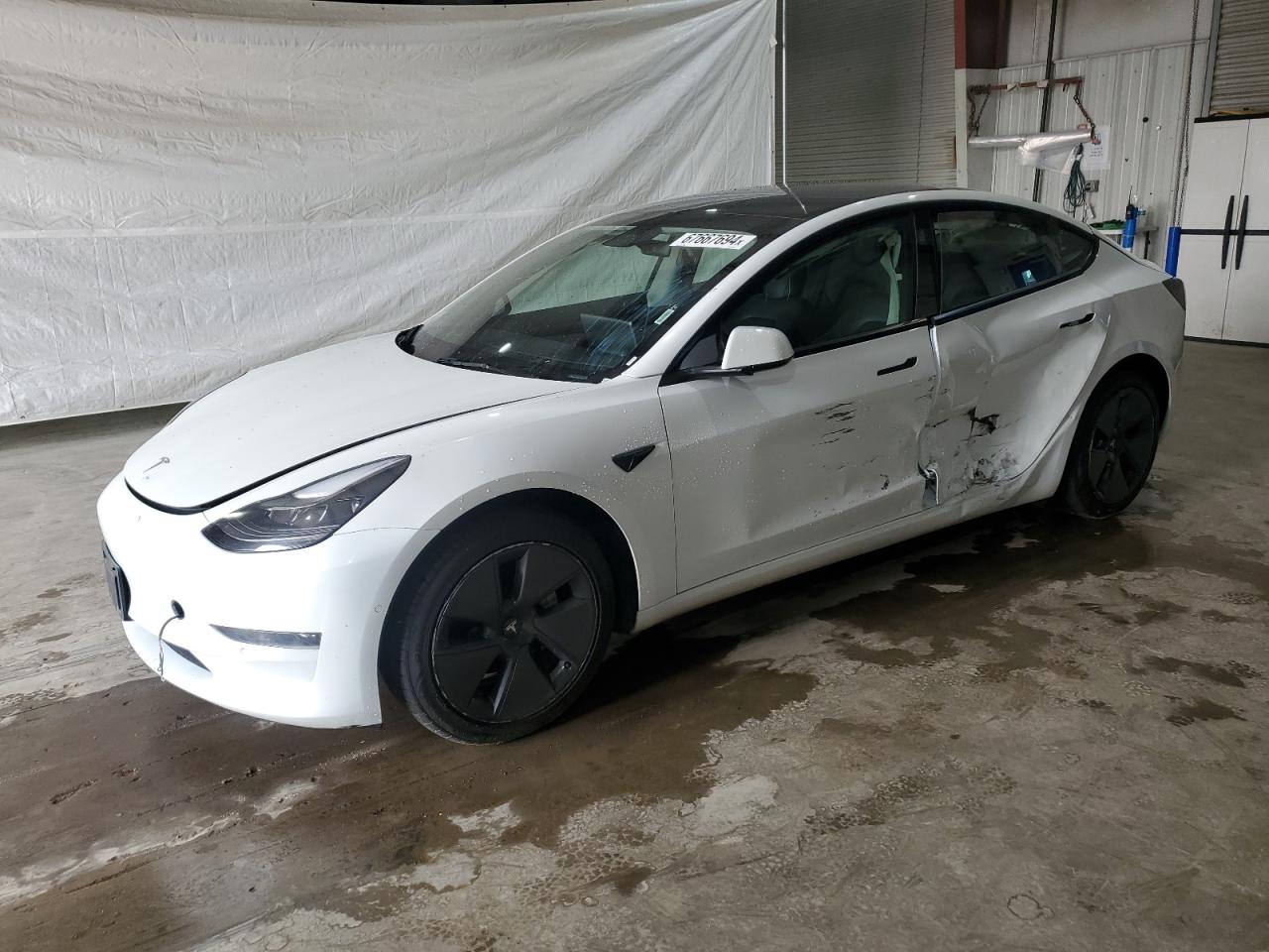 2022 TESLA MODEL 3  VIN:5YJ3E1EA1NF372218