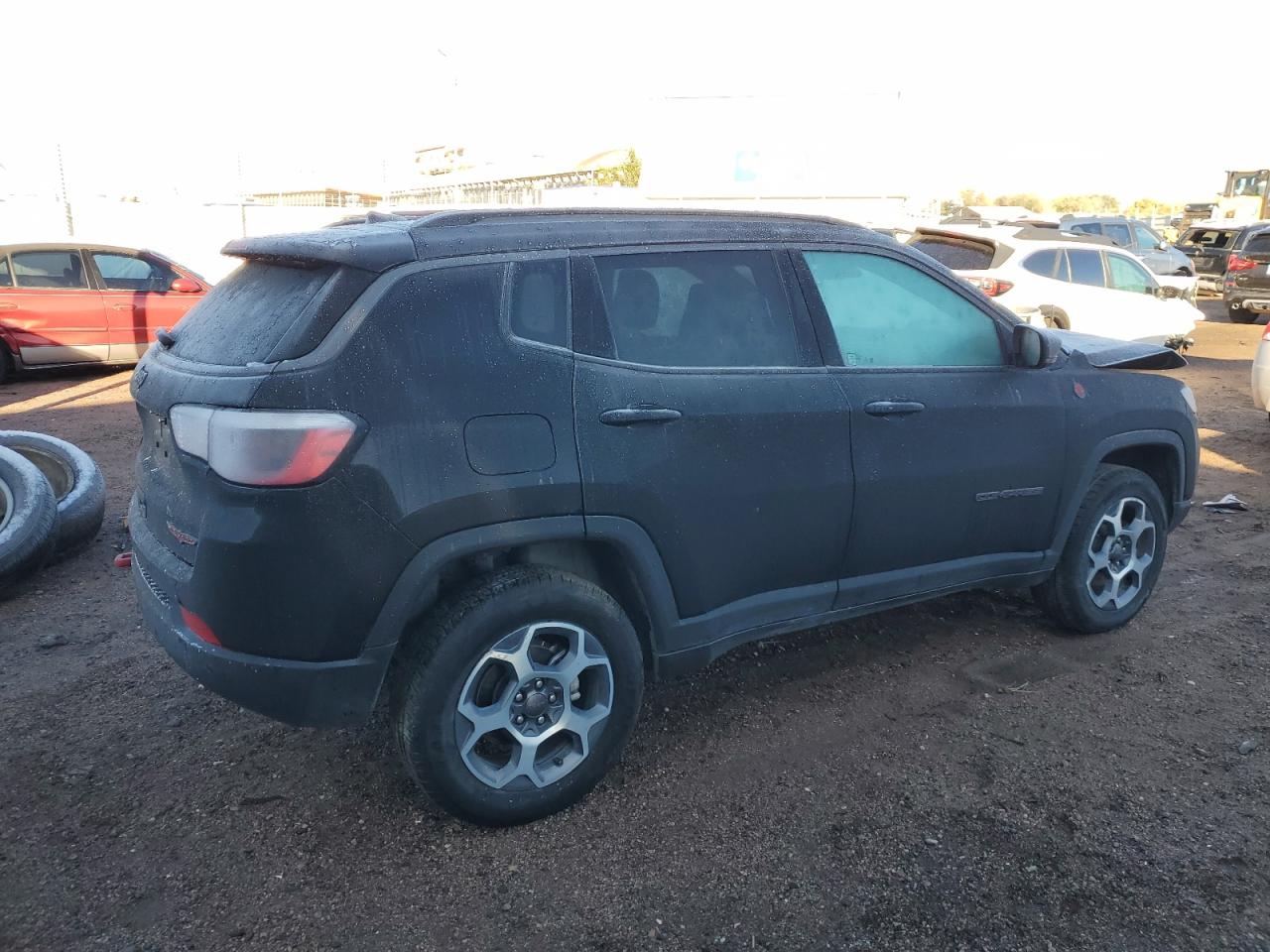 2022 JEEP COMPASS TRAILHAWK VIN:3C4NJDDB7NT130485
