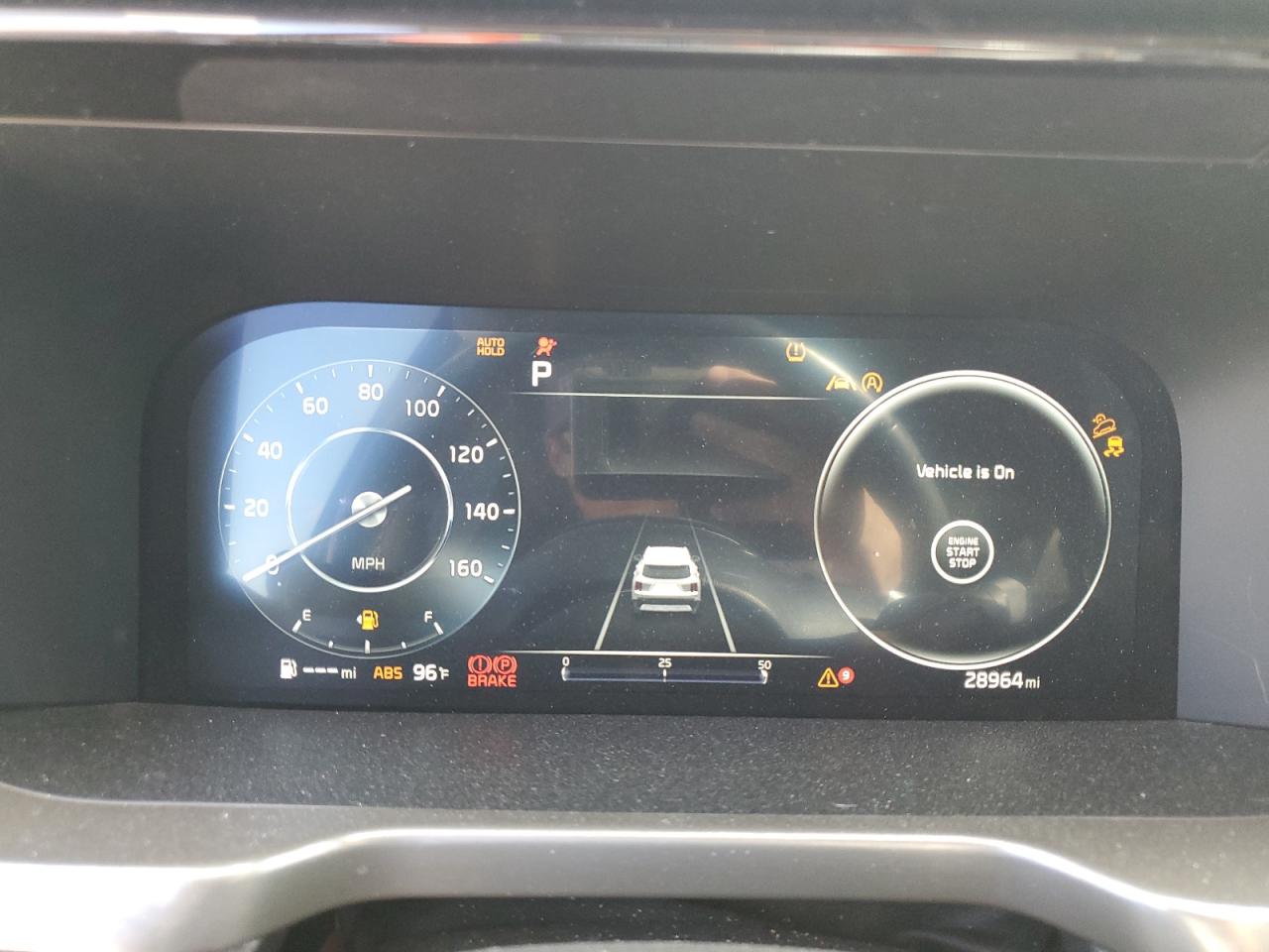 2022 KIA SORENTO SX VIN:5XYRK4LF5NG100427