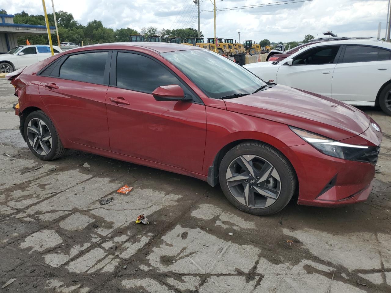 2023 HYUNDAI ELANTRA SEL VIN:KMHLS4AG9PU599344