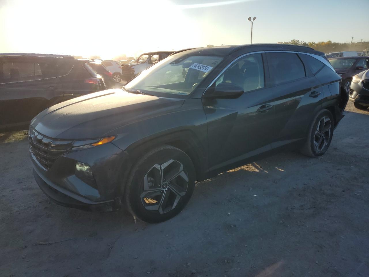 2022 HYUNDAI TUCSON SEL VIN:5NMJC3AE6NH010000