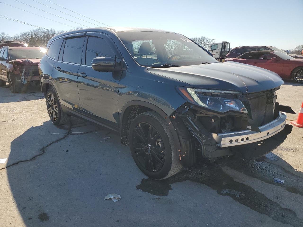 2022 HONDA PILOT SE VIN:5FNYF6H24NB028628