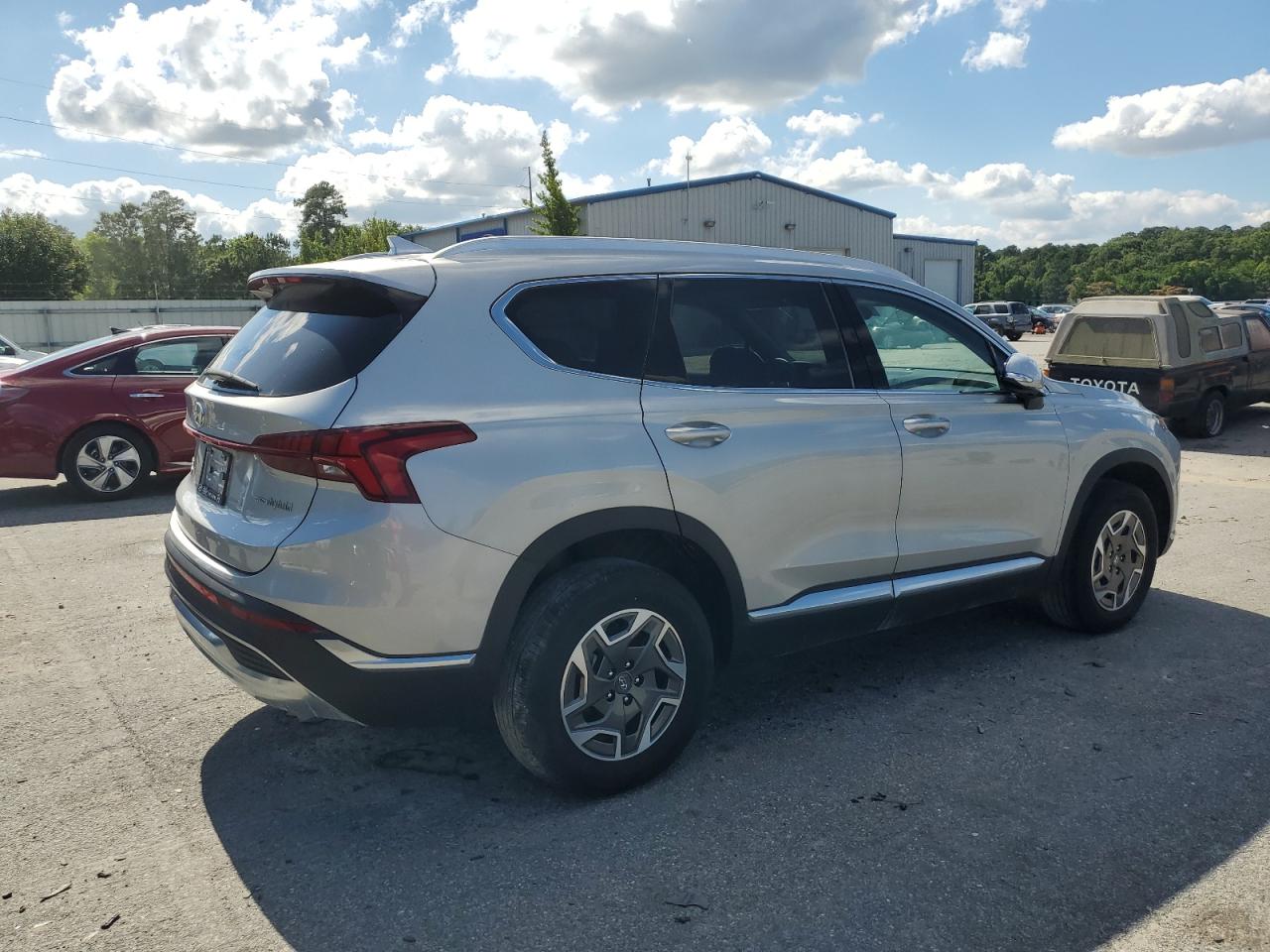 2022 HYUNDAI SANTA FE BLUE VIN:KM8S2DA13NU049271