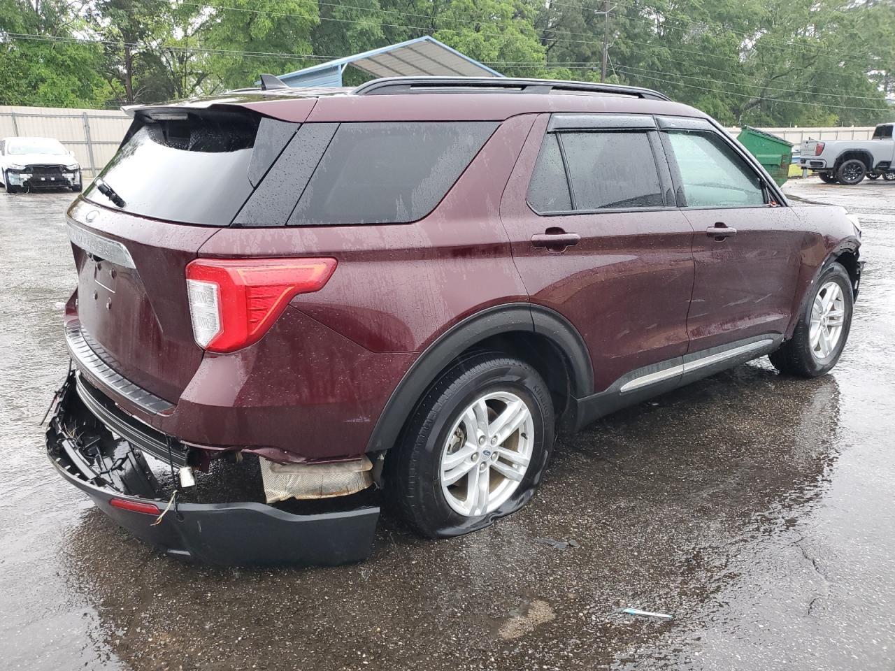 2022 FORD EXPLORER XLT VIN:1FMSK7DH3NGA18028