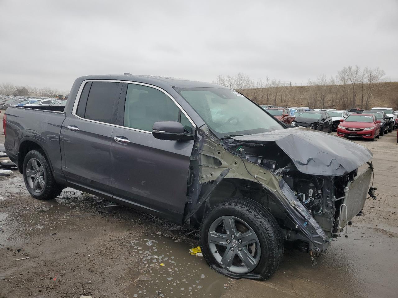 2023 HONDA RIDGELINE RTL-E VIN:5FPYK3F71PB028816