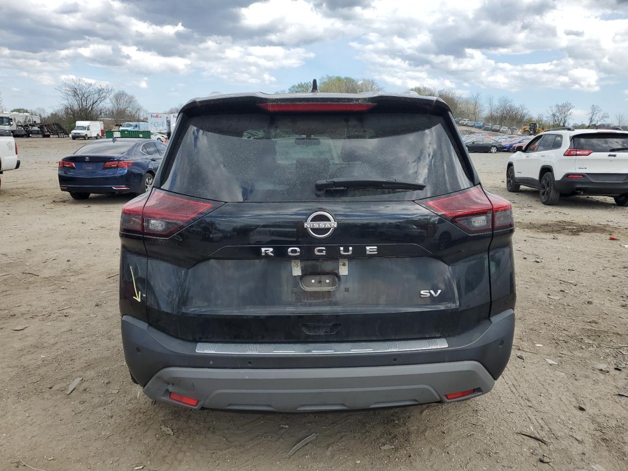 2022 NISSAN ROGUE SV VIN:5N1BT3BA8NC696308