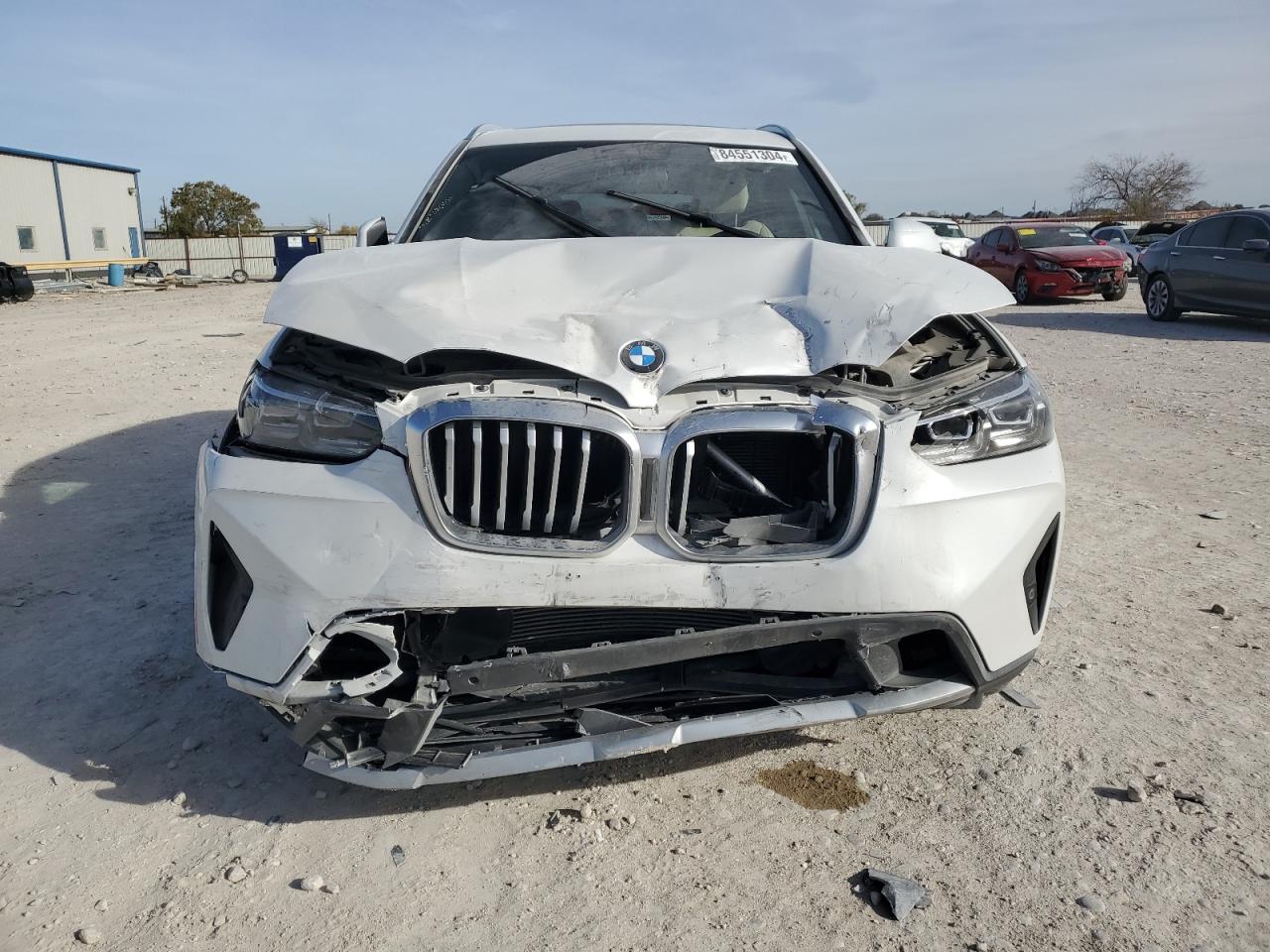 2022 BMW X3 SDRIVE30I VIN:5UX43DP03N9L84007