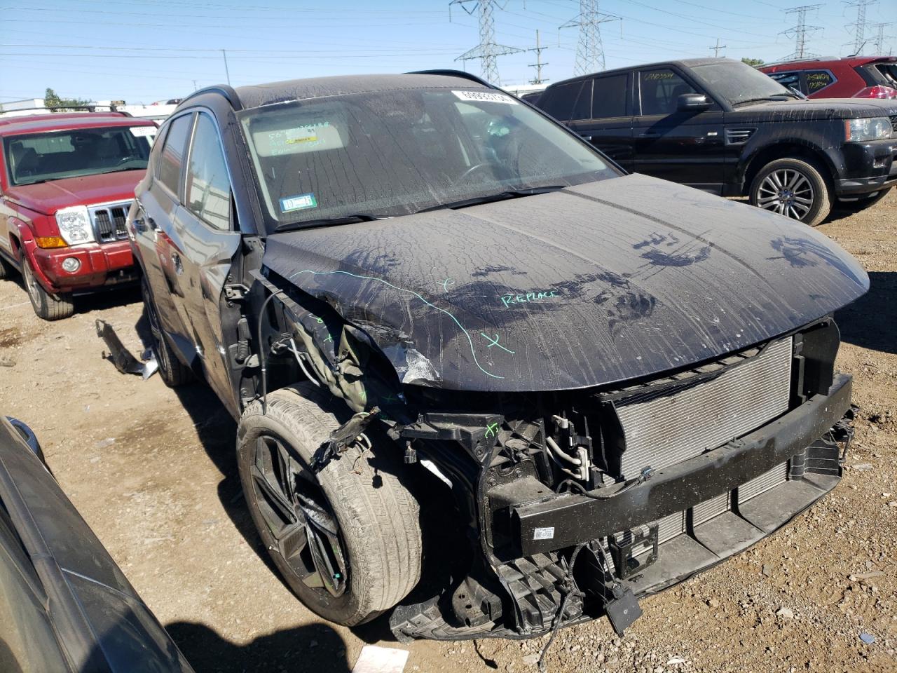 2023 HYUNDAI TUCSON SEL VIN:5NMJFCAE3PH246615