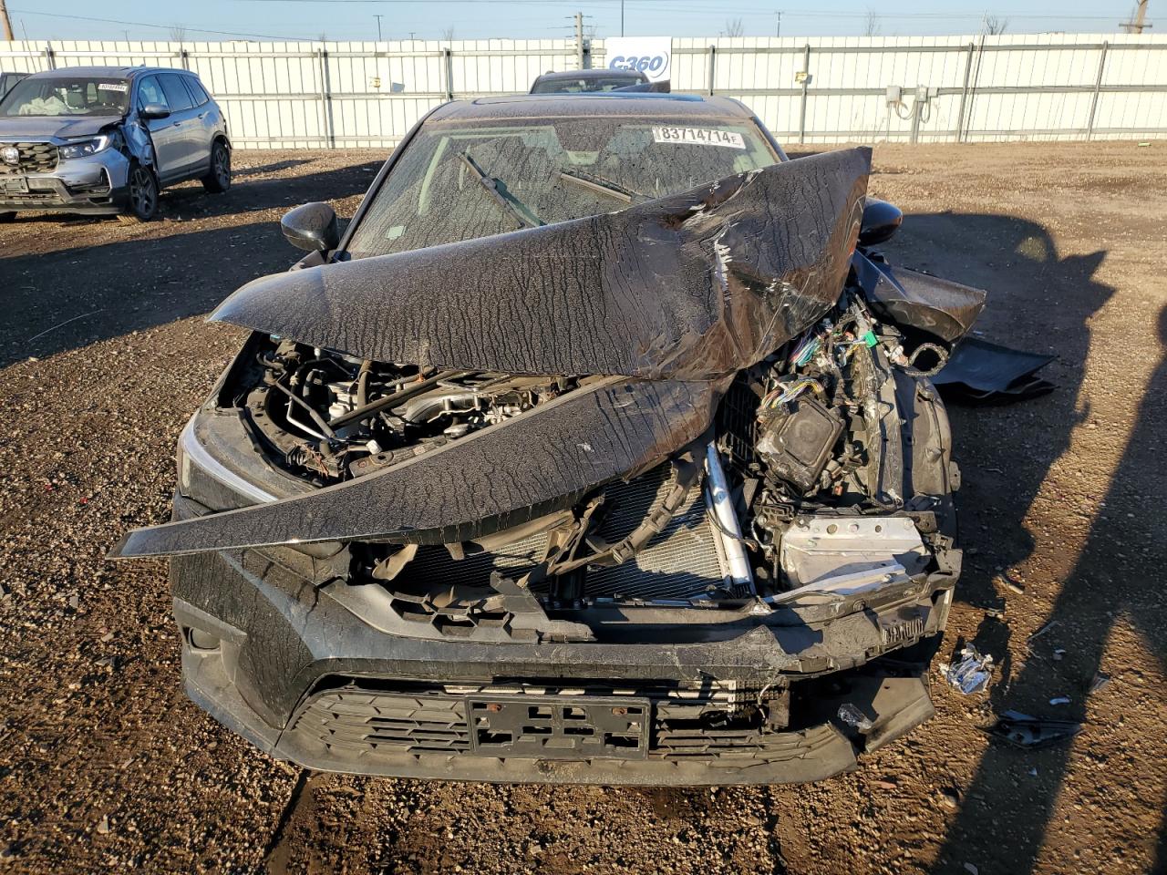 2022 HONDA CIVIC EXL VIN:19XFL1H70NE008056