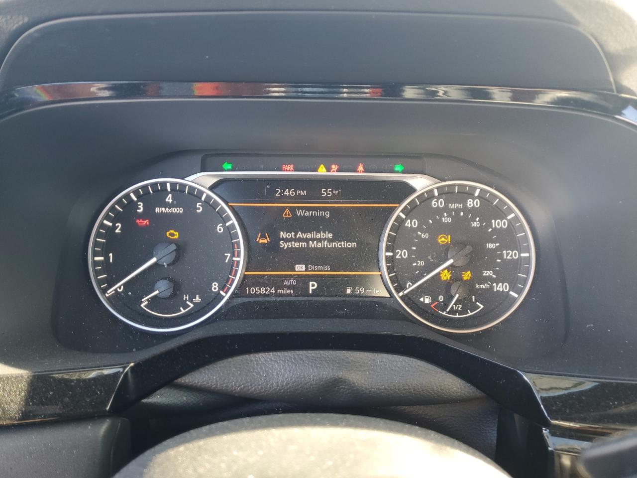 2024 NISSAN PATHFINDER ROCK CREEK VIN:5N1DR3BD4RC214800