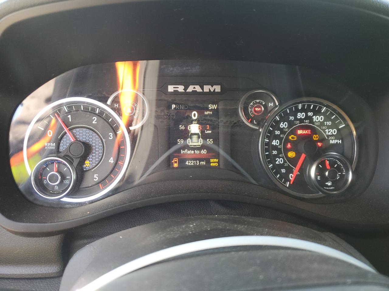 2023 RAM 2500 BIG HORN VIN:3C6UR5DL2PG651023