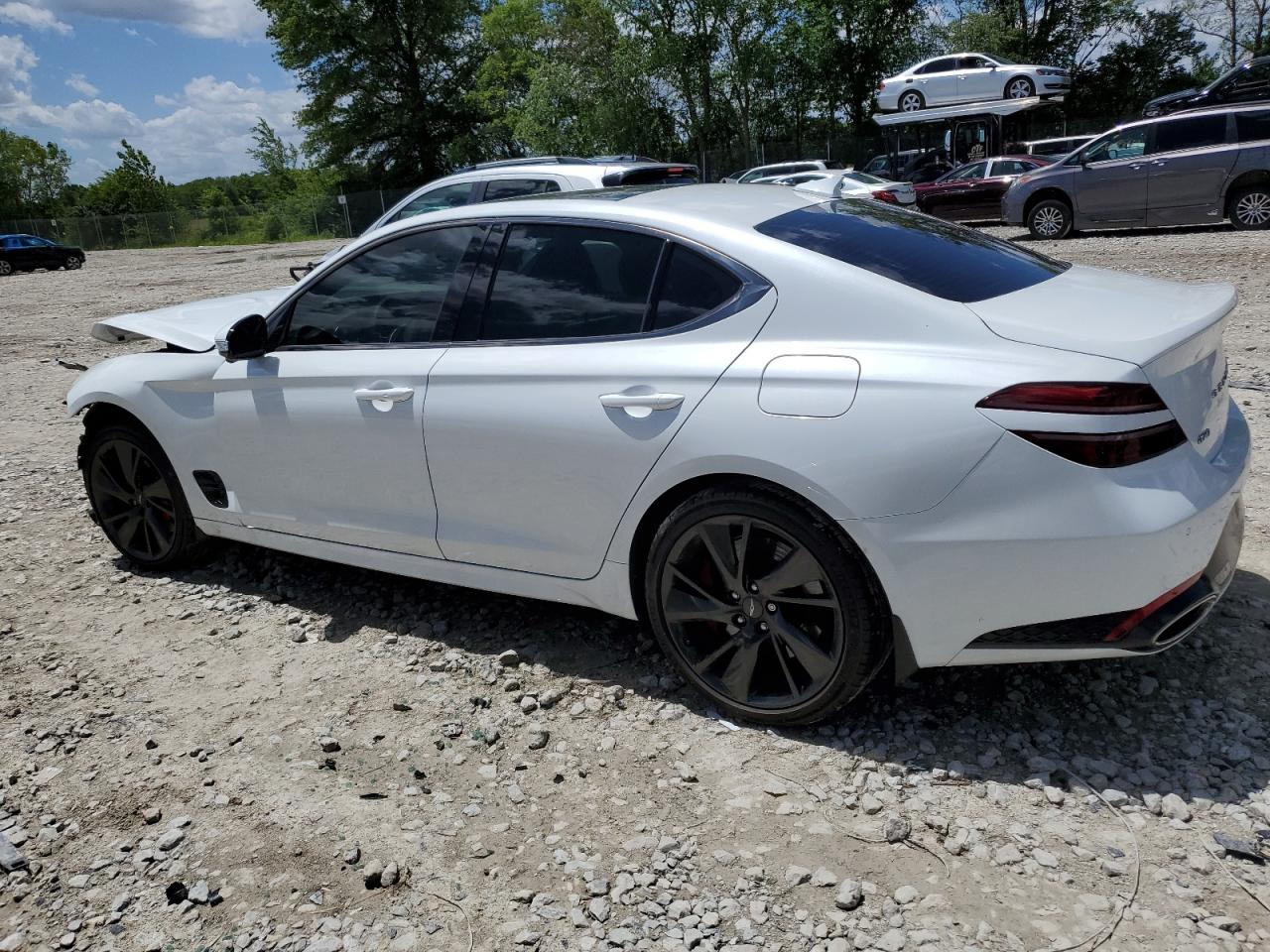 2023 GENESIS G70 BASE VIN:KMTG54TE6PU128875