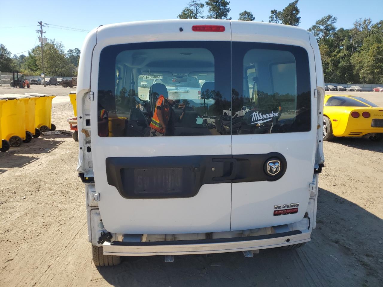 2022 RAM PROMASTER CITY TRADESMAN VIN:ZFBHRFAB9N6W72092