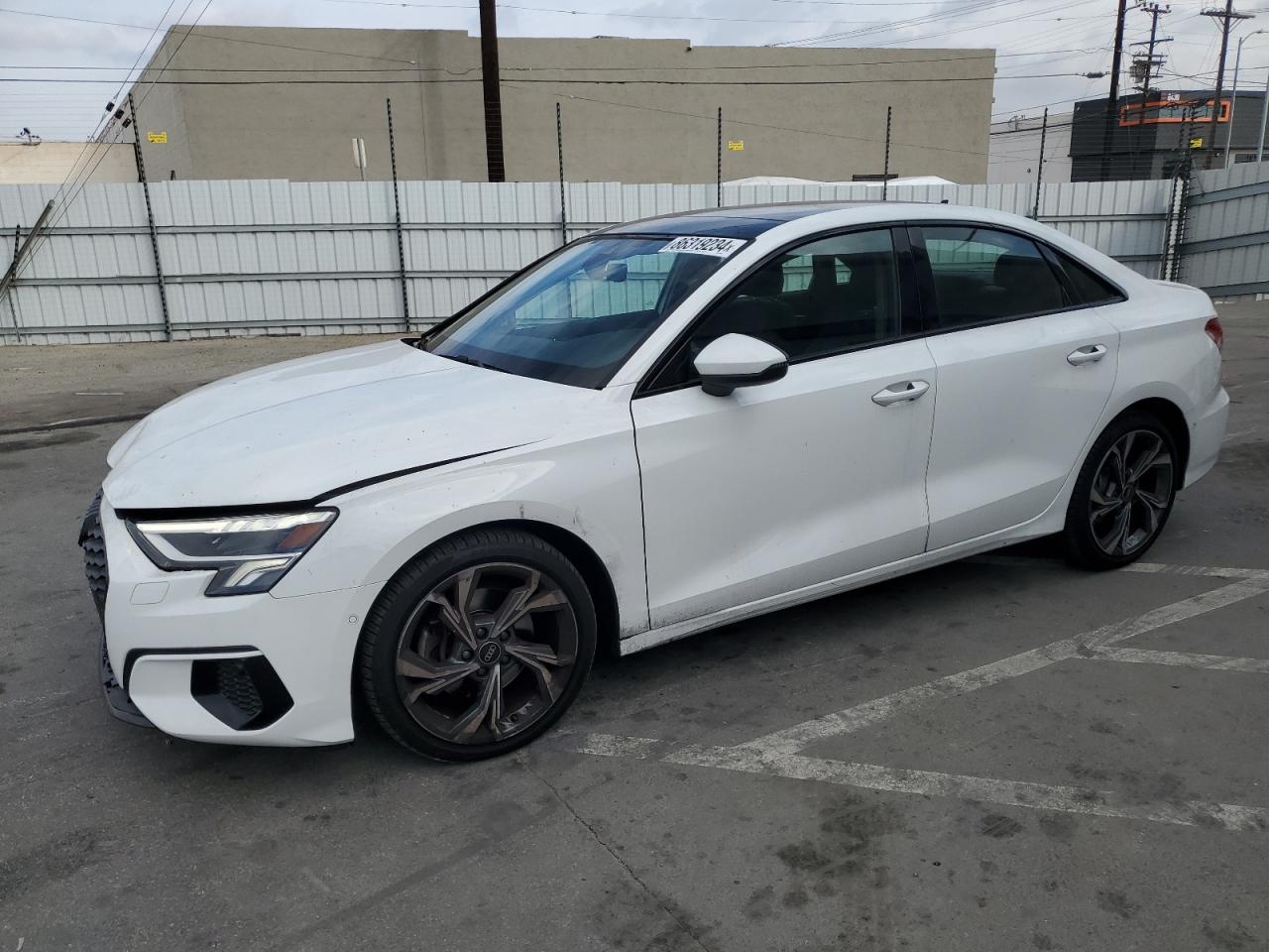 2023 AUDI A3 PREMIUM VIN:WAUAUDGY9PA035231