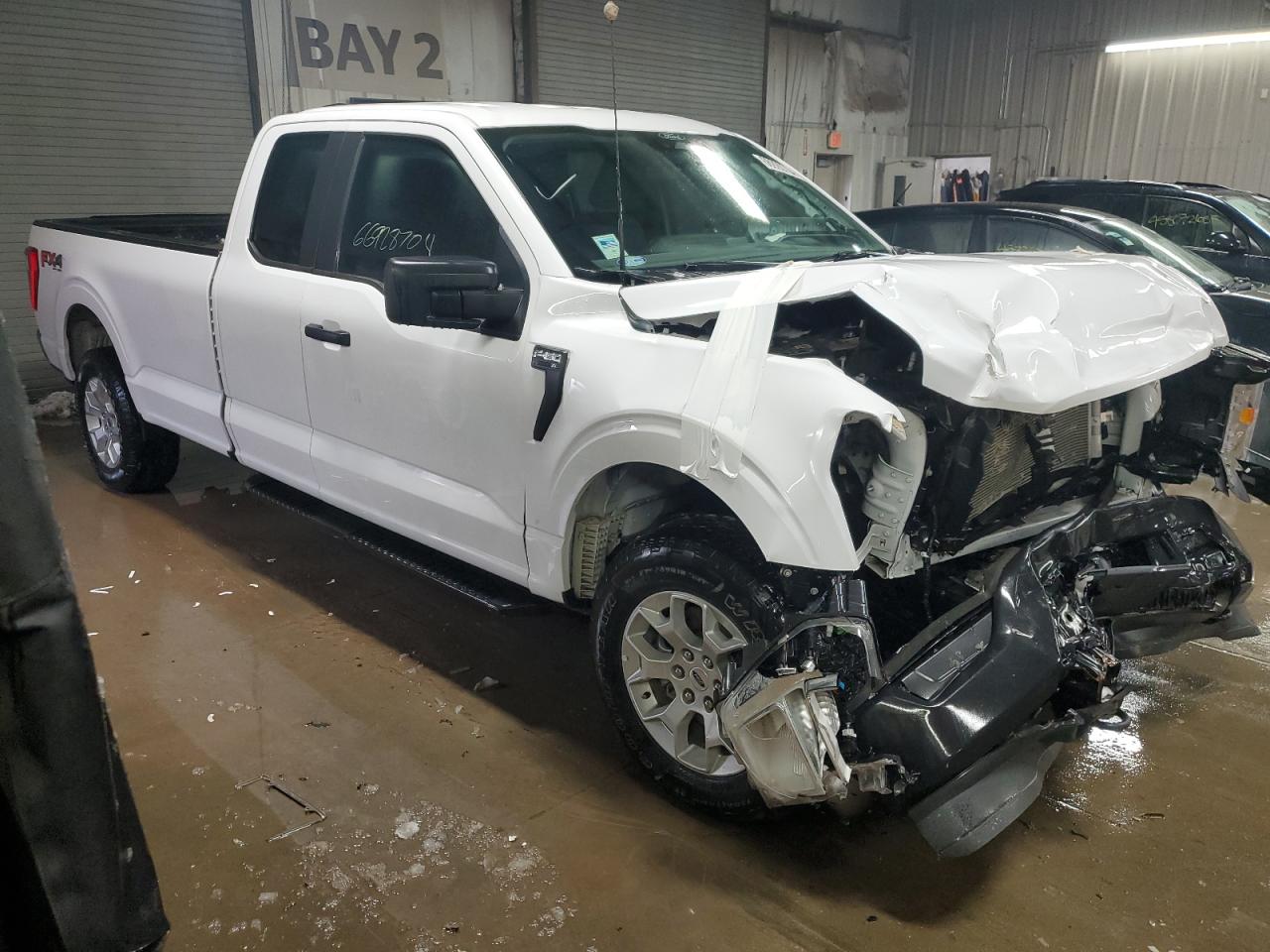 2022 FORD F150 SUPER CAB VIN:1FTFX1E82NKE35902