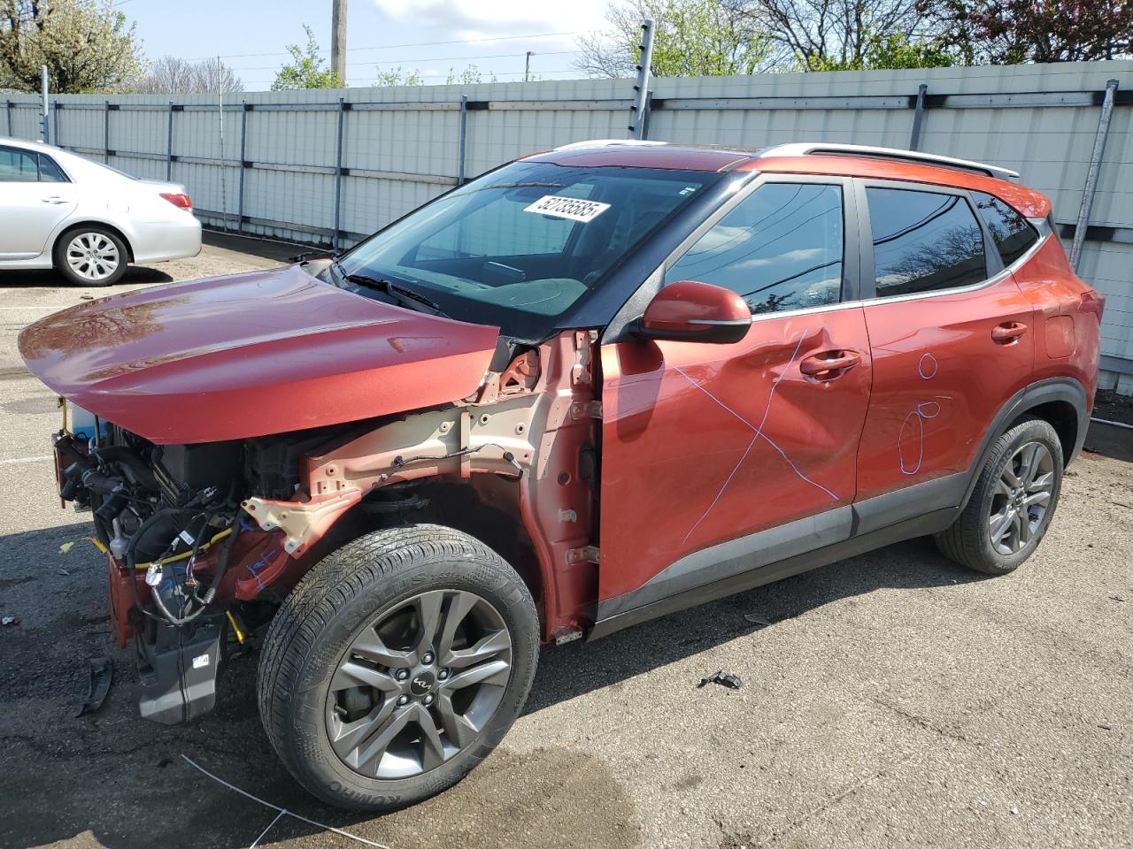 2022 KIA SELTOS S VIN:KNDEUCAA2N7279856