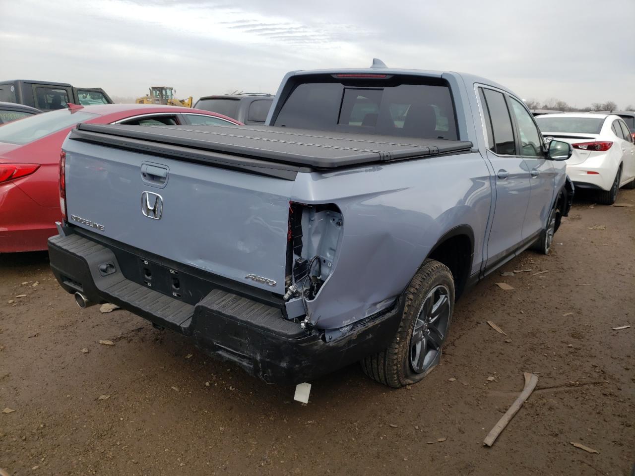 2023 HONDA RIDGELINE RTL VIN:5FPYK3F5XPB062977