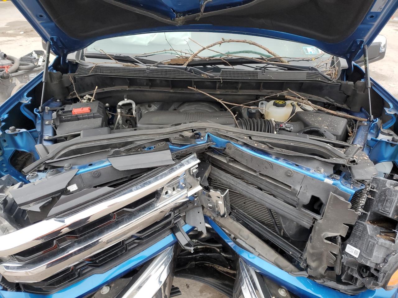 2022 CHEVROLET SILVERADO K1500 LT VIN:3GCUDDEDXNG595743