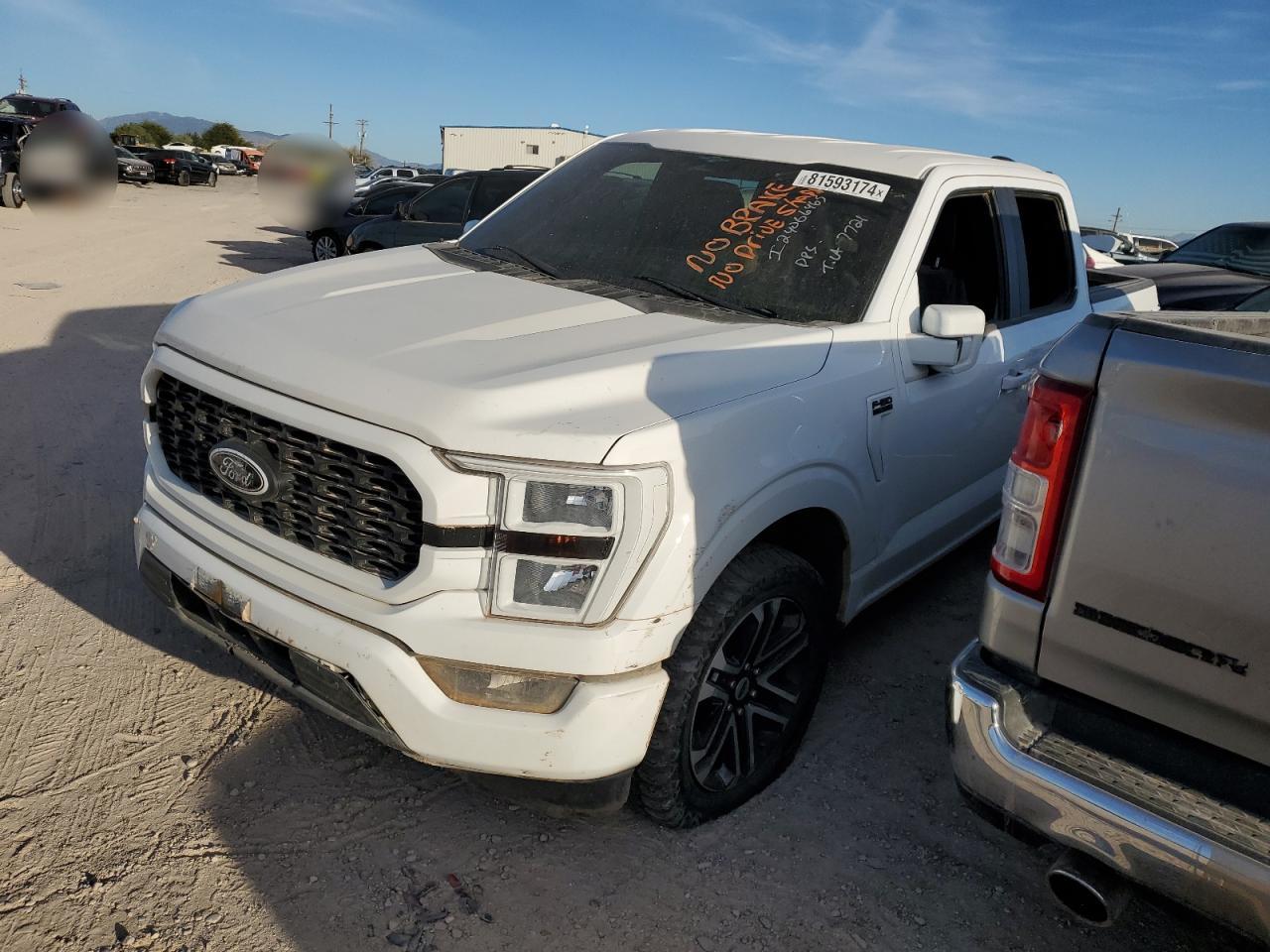 2023 FORD F150 SUPERCREW VIN:1FTEW1CP9PKD71708