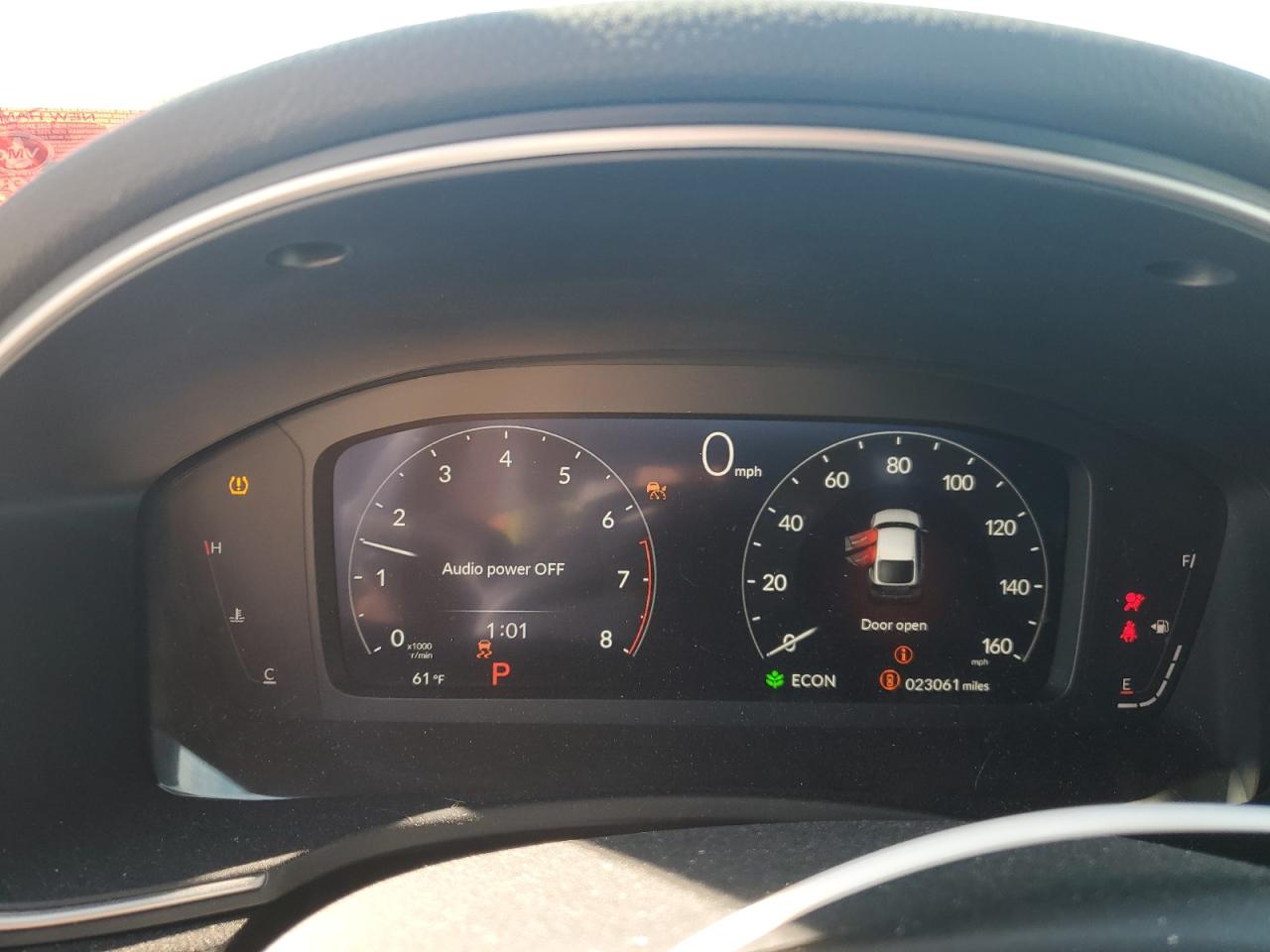 2023 HONDA CIVIC SPORT TOURING VIN:19XFL1H80PE008294