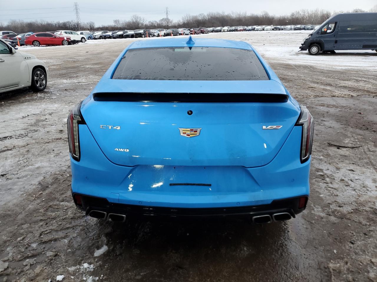 2022 CADILLAC CT4-V  VIN:1G6DH5RLXN0116868