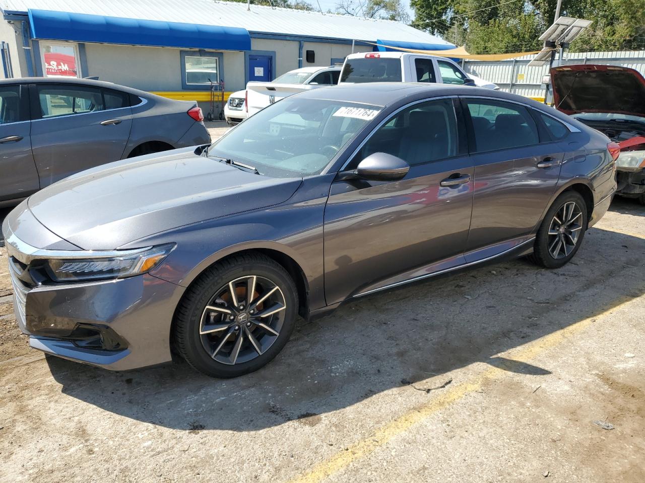 2022 HONDA ACCORD EXL VIN:1HGCV1F57NA027318